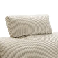 Tetieră LILLE - bej, Modern, textil (58/23/10cm) - Mömax