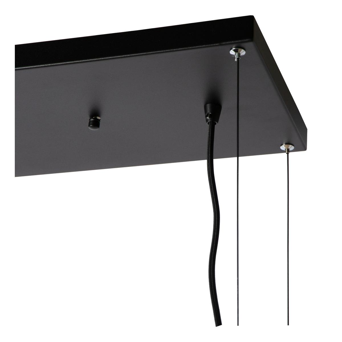 LAMPA WISZĄCA 21427/06/30 MIRAVELLE - czarny, Modern, metal (110/22/160cm) - Lucide