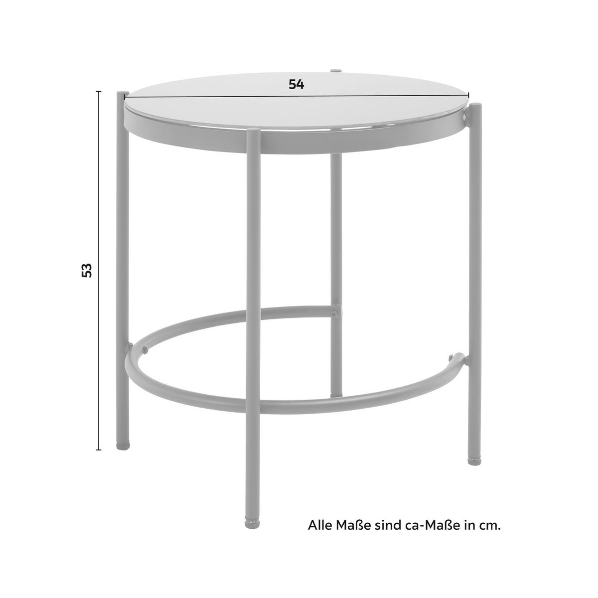 Garnitură grădină Zophia - gri închis/culoare natur, Modern, plastic/sticlă (294/68/77cm) - Bessagi Garden