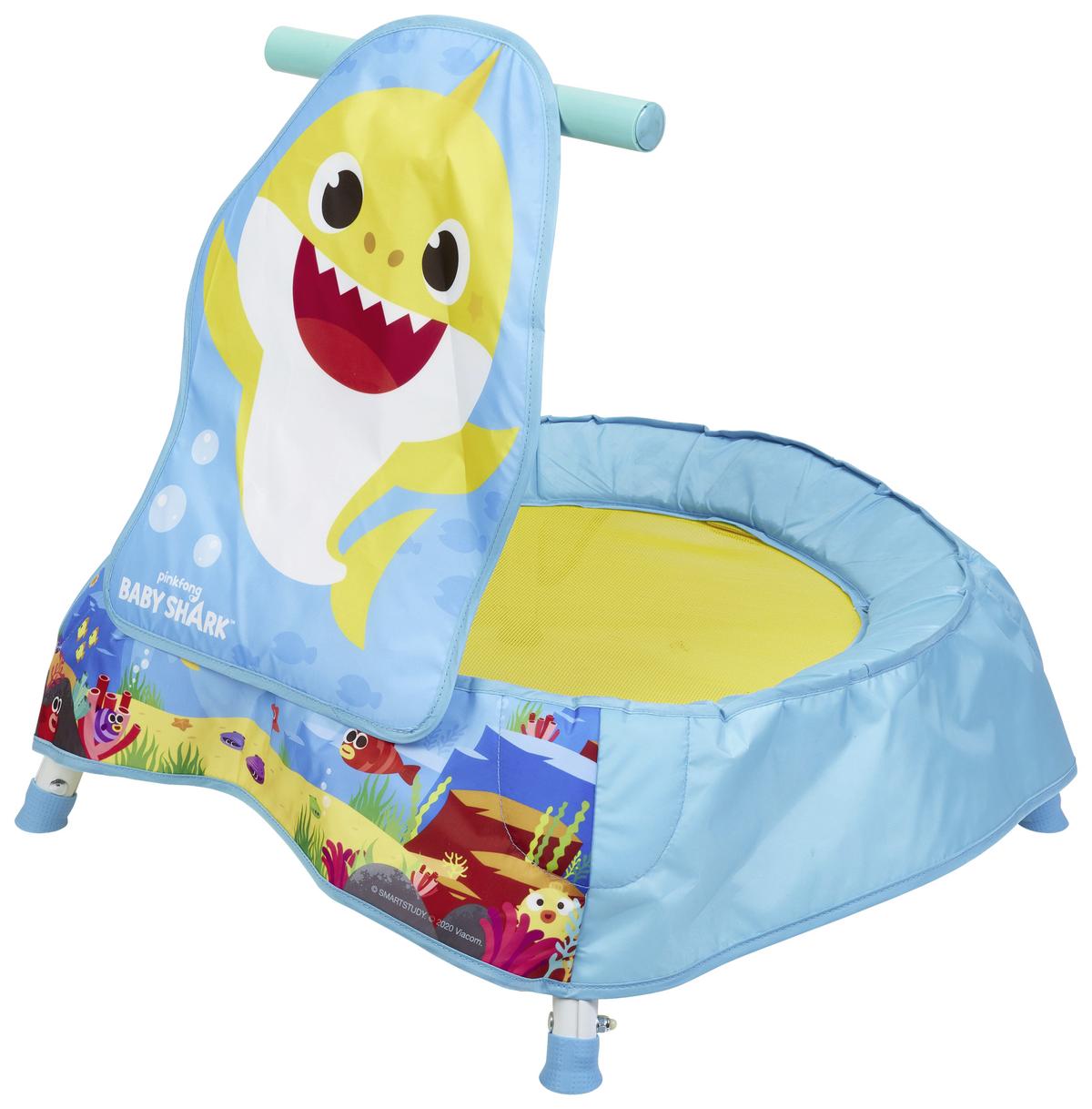TRAMPOLINA BABY SHARK TRAMPOLIN - różnokolorowy, Konventionell, metal/tkanina (58/56/60cm)