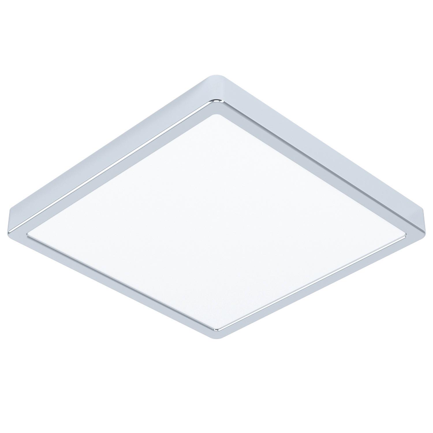 Badezimmer-deckenleuchte 30894*fueva 5 - Weiss, Konventionell, Kunststoff/Metall (28,5/28,5/3cm) - Eglo