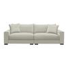 Megasofa Pedro Beige - Beige, MODERN, Holz/Holzwerkstoff (261/83/124cm) - Mömax