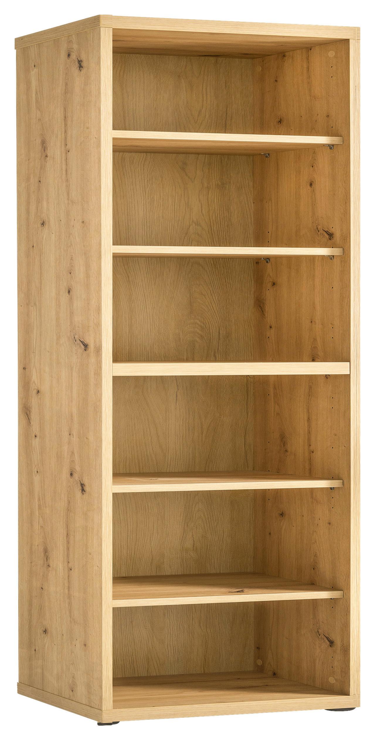 Regal Eiche Artisan - Eiche Artisan, MODERN, Holzwerkstoff (82/216/36cm) - Mömax