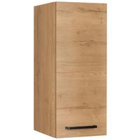 Küchenoberschrank Structura Eiche - Eichefarben/Schwarz, MODERN, Holzwerkstoff/Metall (30/72/35cm) - Nobilia