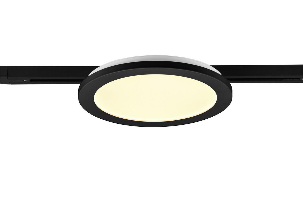 Deckenleuchte Duoline DL Camillus max. 13 Watt - Schwarz, Basics, Kunststoff (26,0/2,7cm) - Trio Leuchten