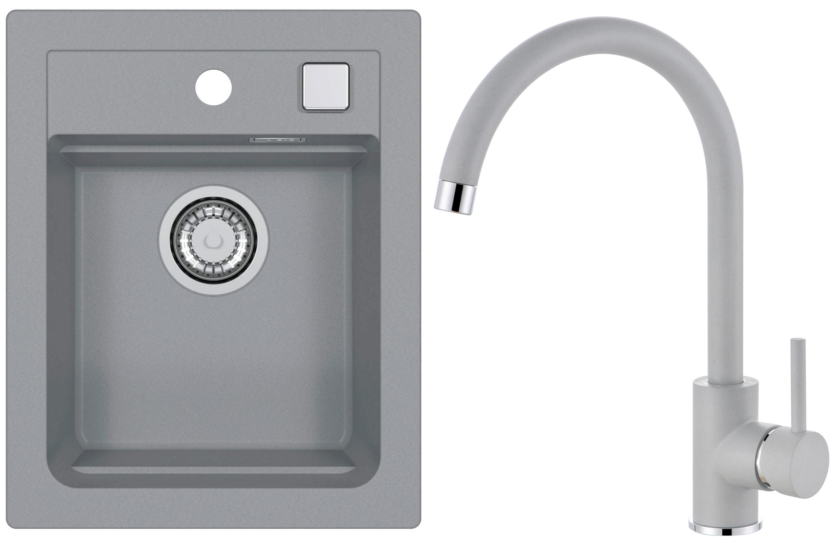 Set Sudopera I Slavine Atrox 10 + Kati G81 - siva, Konvencionalno, kamen (40/50cm)