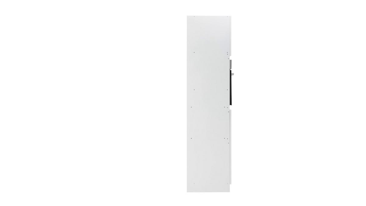 Küchenblock Premium Weiß B: ca. 280 cm - Weiß/Grau, MODERN, Holzwerkstoff (280cm) - Respekta