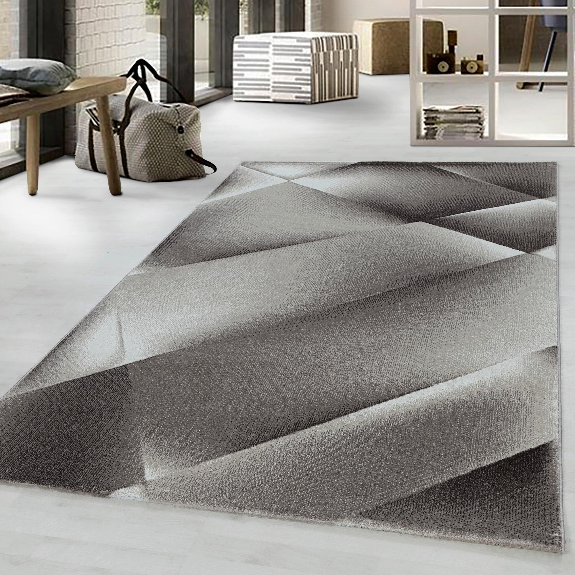 Webteppich Costa Braun ca. 200x290cm - Braun, Design, Textil (200/290cm)