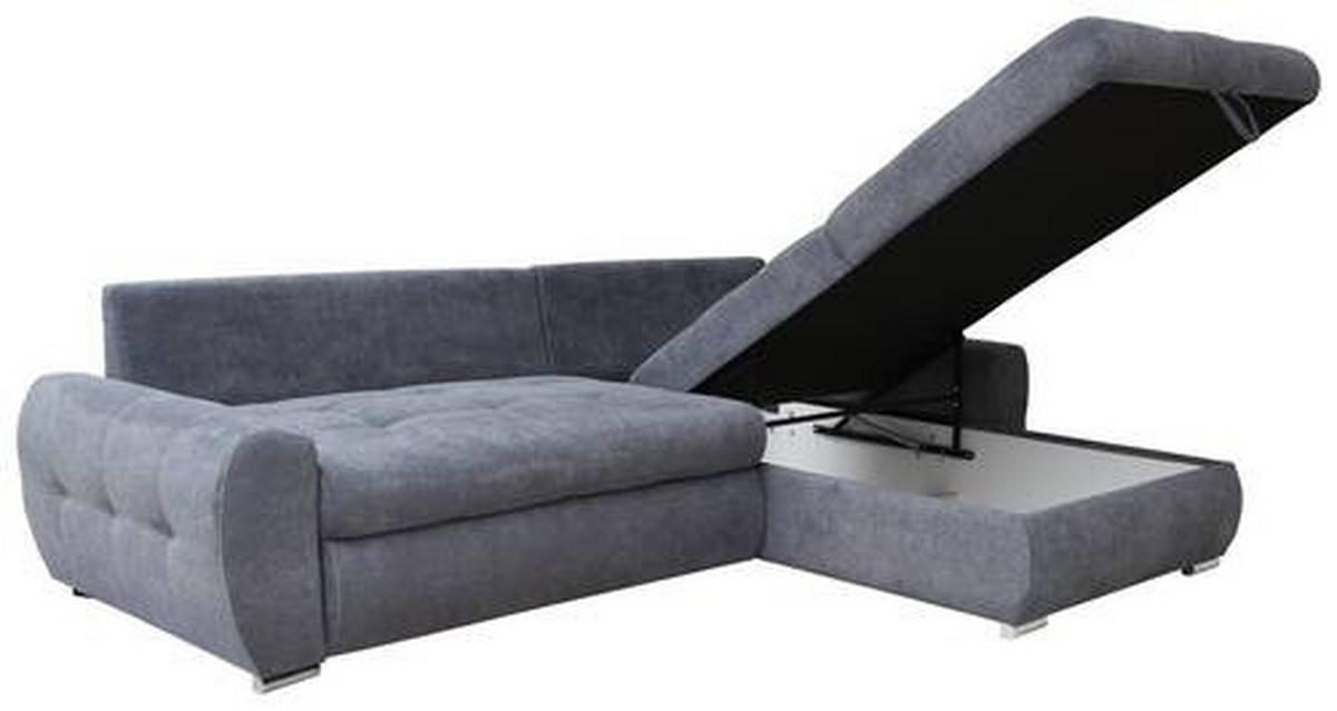 Coltar extensibil SOLAR - alb/gri, Design, textil (277/175cm) - Modern Living
