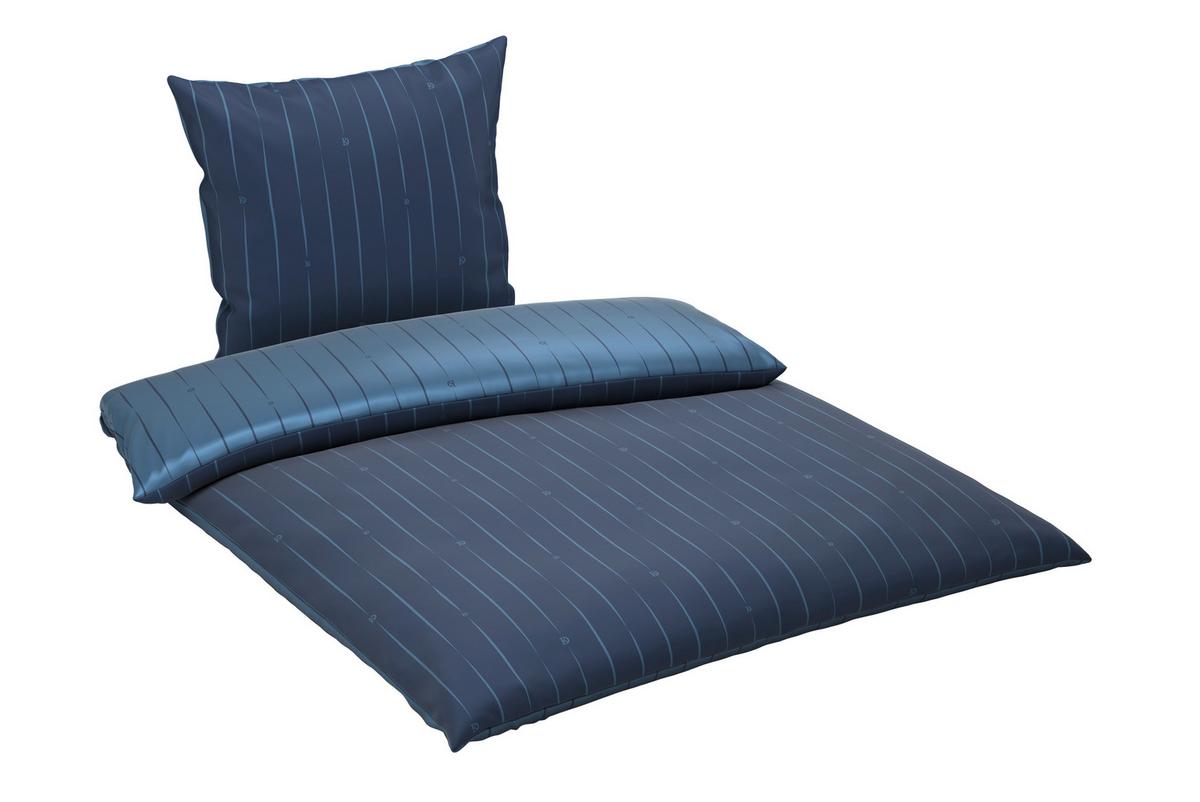 POŚCIEL DWUSTRONNA STRIPES - DK - niebieski, Design, tkanina (135/200cm) - Dieter Knoll