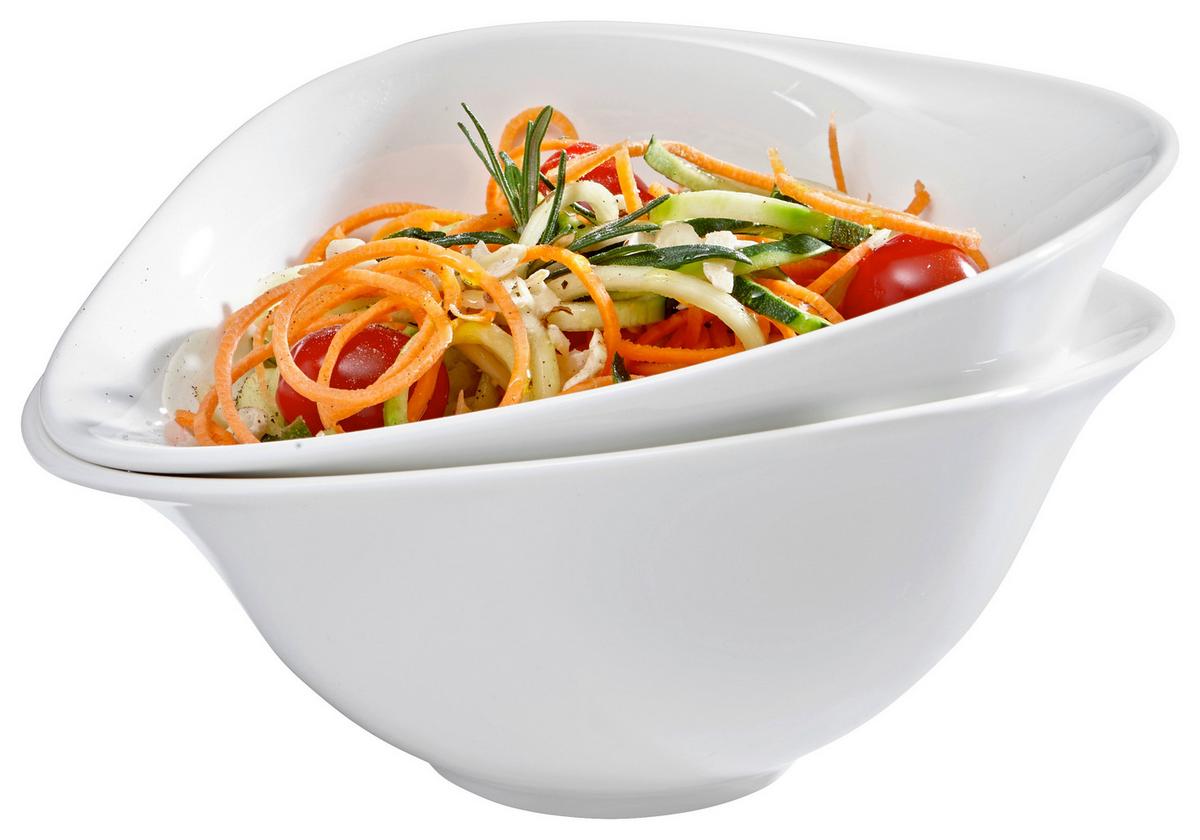 ZESTAW DO SAŁATEK VAPIANO VILLEROY&BOCH - biały, Design (21/17cm) - Villeroy & Boch