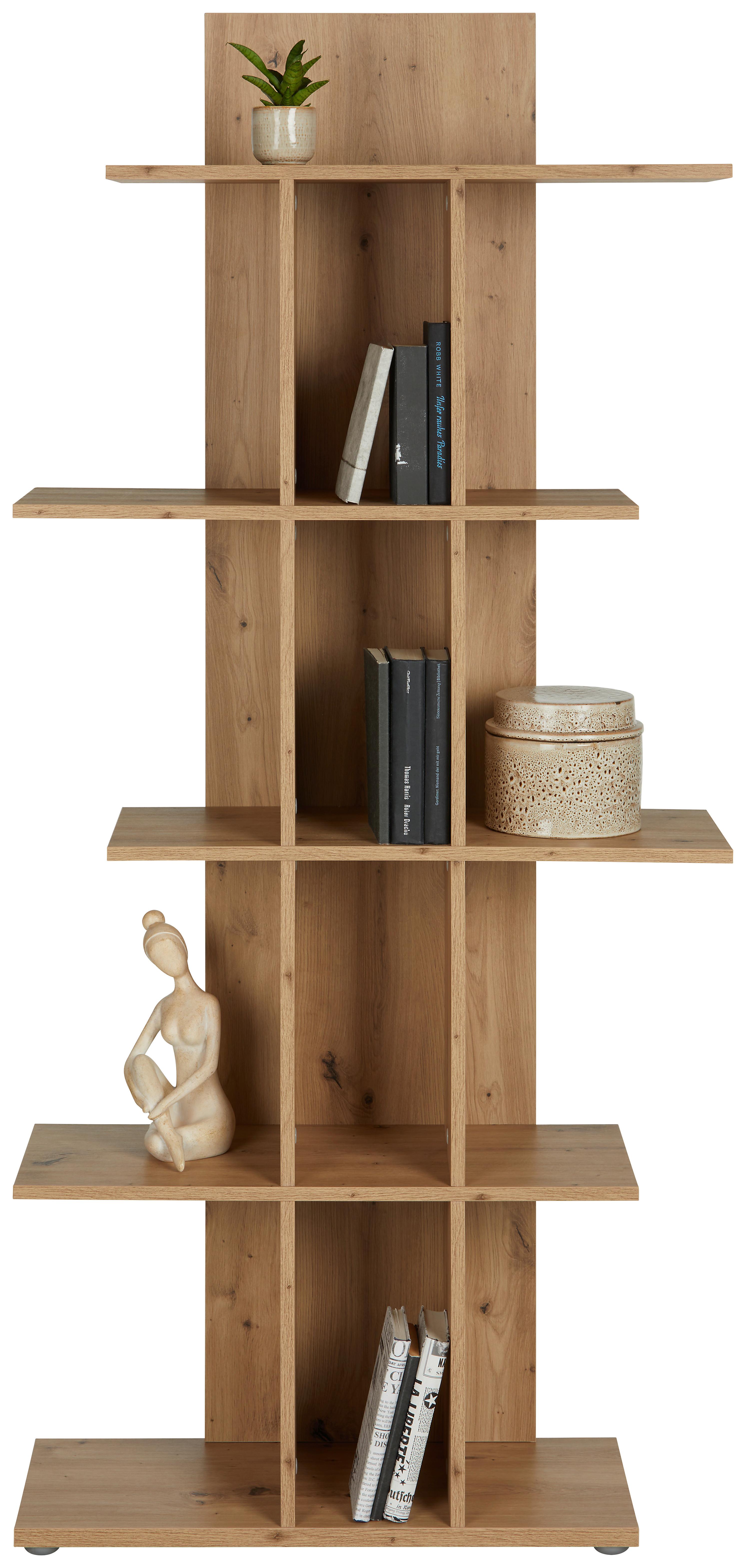 Regal in Eichefarben - Eiche Artisan, Modern, Holzwerkstoff (81/177/29.7cm) - Mömax