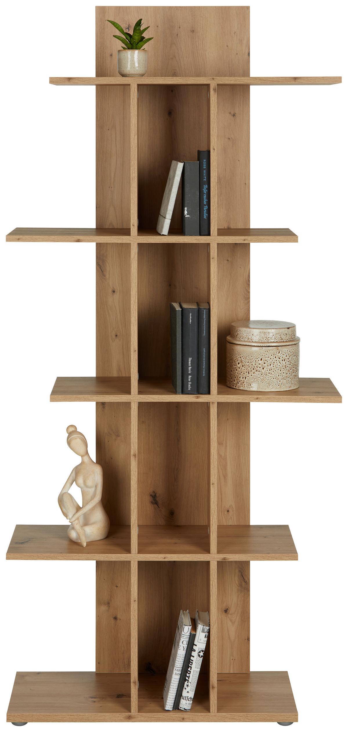 Regal in Eichefarben - Eiche Artisan, Modern, Holzwerkstoff (81/177/29.7cm) - Mömax