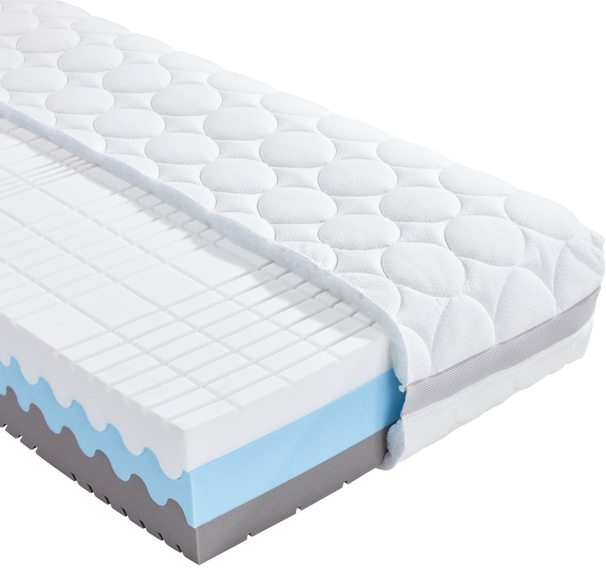 Madrac Od Komforne Pjene Silvy Deluxe H3/h4 - bijela, tekstil (80/200cm) - Primatex