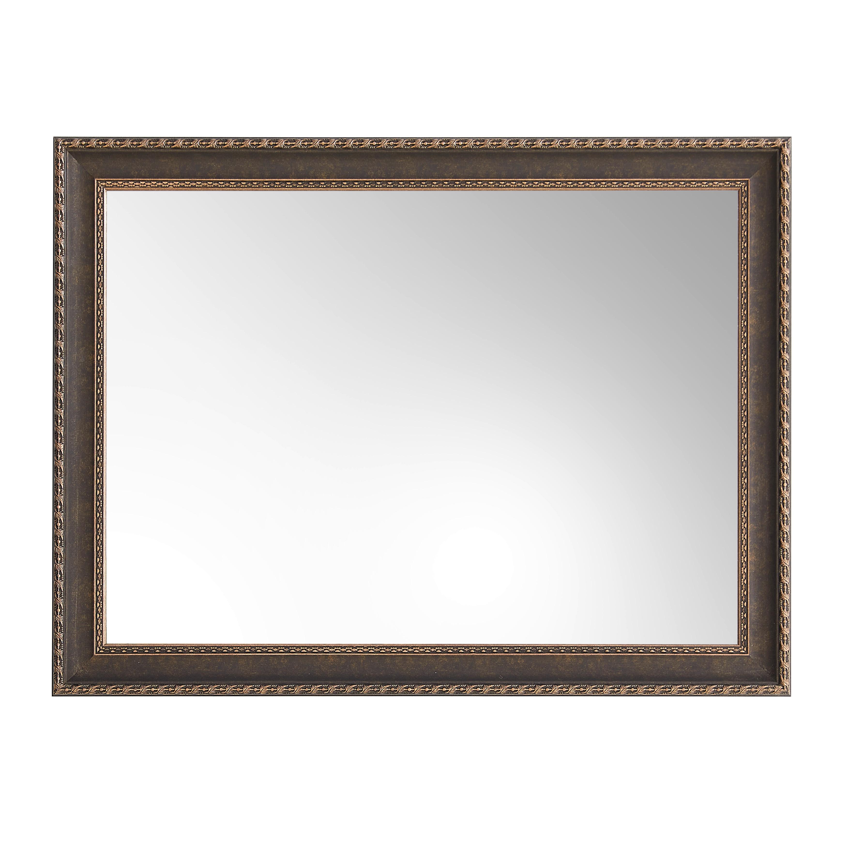 Wandspiegel Karma in Dunkelbraun - Dunkelbraun, Lifestyle, Glas/Kunststoff (62/82cm) - Mömax