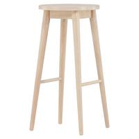 BARHOCKER-SET MOLLÖSAND - Weiß, Design, Holz (36/75/36cm) - Livetastic