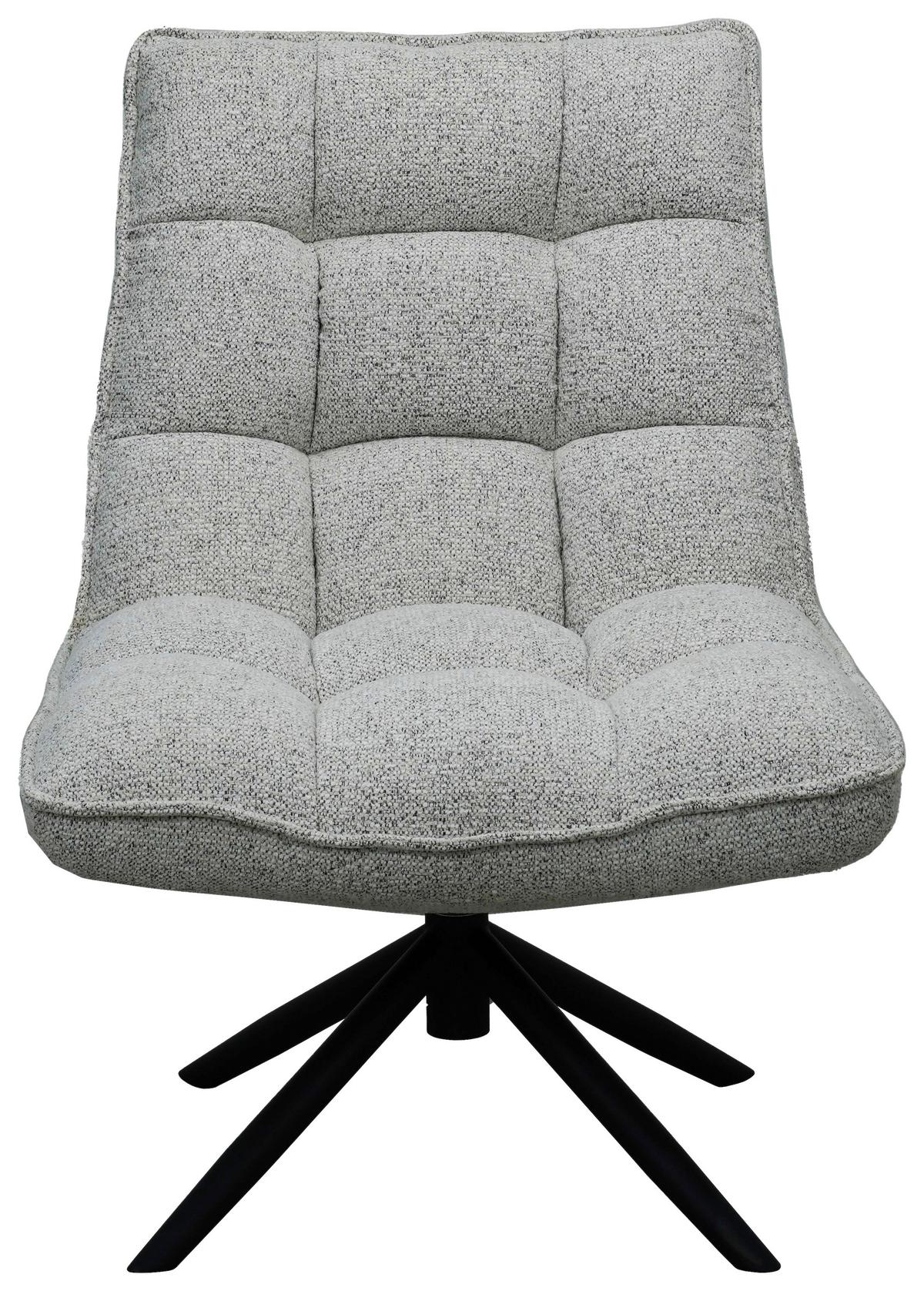 Fotoliu ISOLA - grej/negru, Modern, lemn/metal (71/99/85cm) - Mömax