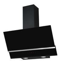 Dunstabzugshaube 60261 - Edelstahlfarben/Schwarz, LIFESTYLE, Glas/Metall (80/113,8/37,8cm) - Mican