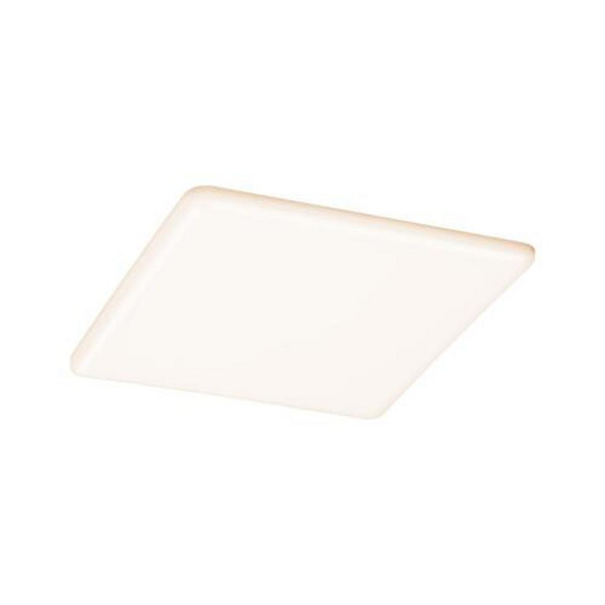 LED-Paneel Veluna in Weiß max. 21 Watt - Weiß, Basics, Kunststoff (21,5/21,5/1cm) - Paulmann