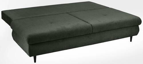 CANAPEA EXTENSIBILĂ VIRGO - verde închis, Konventionell, textil (212/97/105cm) - Modern Living