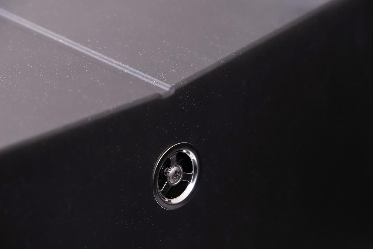 Pomivalno Korito Cleveland, 100x50cm - črna, Basics, kamen/umetna masa (100/21,4/50cm) - Respekta