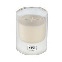 Duftkerze Schöner Wohnen-Kollektion Weiß - Klar, Design, Glas (9/11cm) - Schöner Wohnen