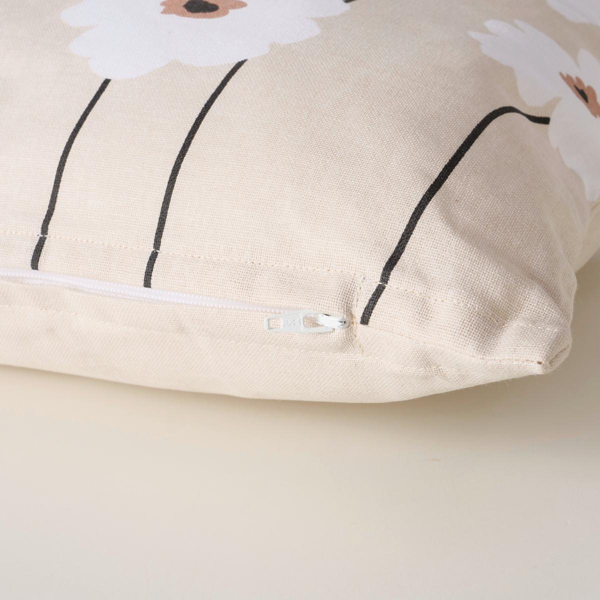 Zierkissen Canea Beige ca. 45x45cm - Beige, Textil (45/45/8cm)