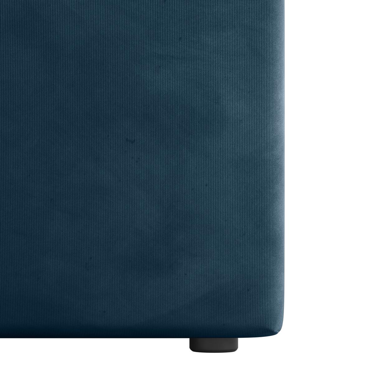 Boxspringbett Bologna ca. 180x200 cm Blau - Blau, MODERN, Holz/Kunststoff (180/200cm) - MID.YOU