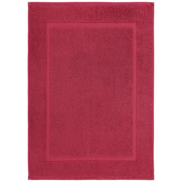 Covoraș De Baie Melanie - roșu, textil (50/70cm) - Modern Living