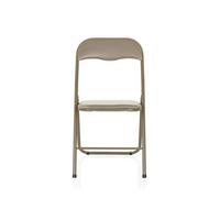 Zložljiv Stol Tudela Basic, Rjavosiva - rjavosiva, Moderno, kovina (44/81/48cm) - MID.YOU