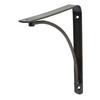 Wandhalter Bracket Schwarz matt - Schwarz, MODERN, Metall (20/20/2cm) - Mömax