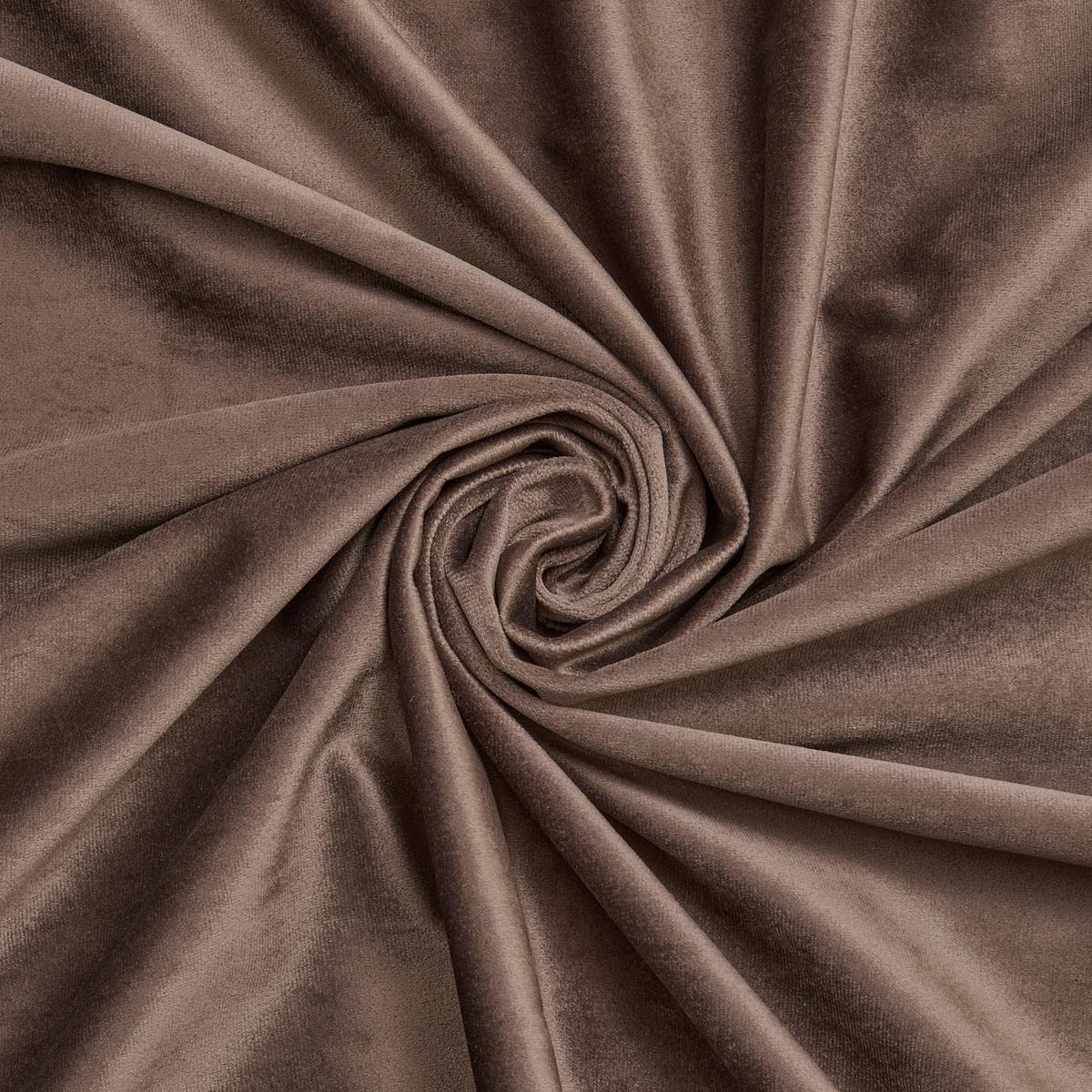 Fertigvorhang Viola Braun ca. 140x245cm - Braun, KONVENTIONELL, Textil (140/245cm) - Premium Living