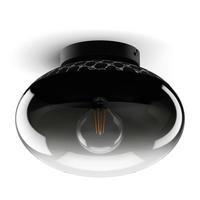 LAMPA SUFITOWA 34225* CURVE LIGHTS JOOP! - czarny/przezroczysty, Lifestyle, metal/szkło (28/24,5cm) - Joop!