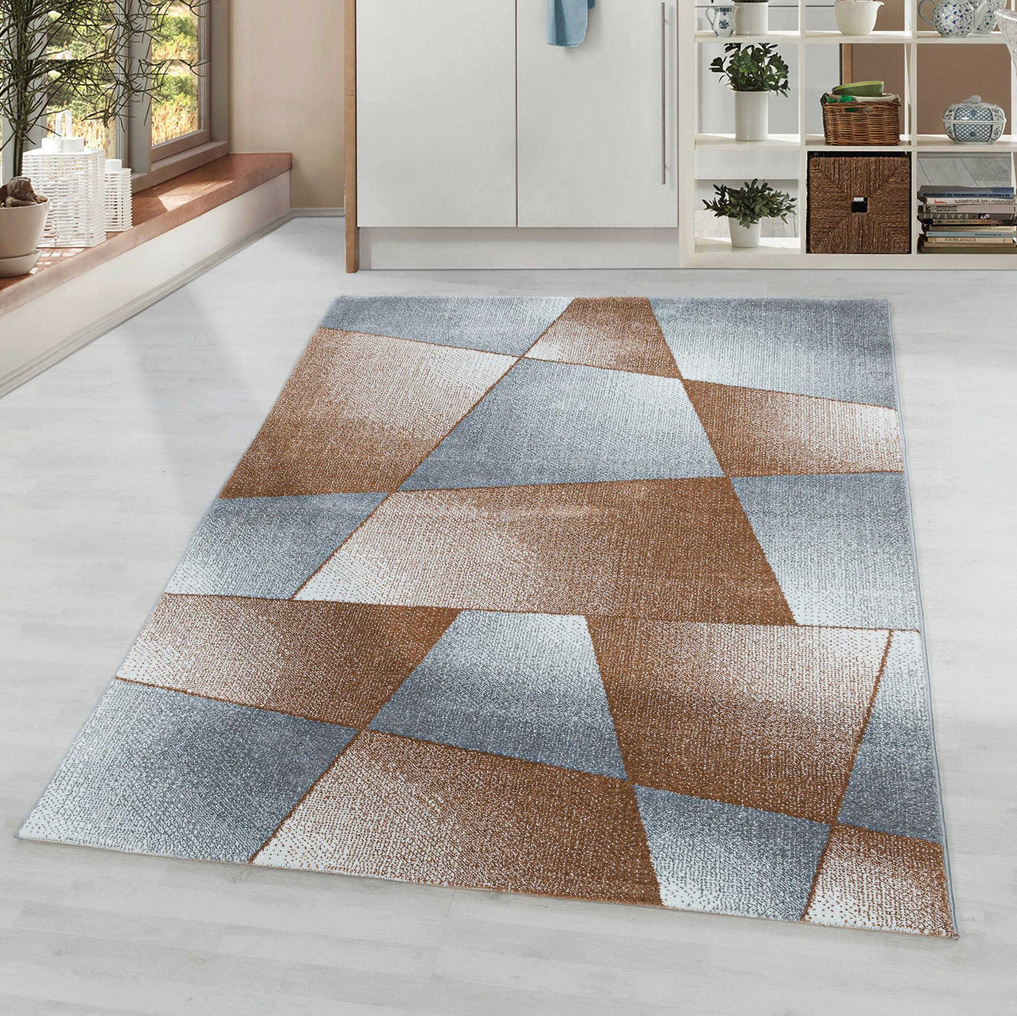 Hochflorteppich Rio Kupferfarben ca. 140x200cm - Kupferfarben, Basics, Textil (140/200cm)