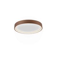 LED-Deckenleuchte Doha in Braun max. 29 Watt - Braun, Design, Metall (45/5,5cm) - Trio Leuchten