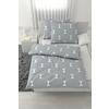 Posteljina Retro Xxl 200x200/2x60x80cm - bijela/plava, Moderno, tekstil (200/200cm) - Mömax
