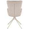 STOL MED ARMSTÖD STELLA - beige, Design, metall/textil (58/91/65cm) - Mömax