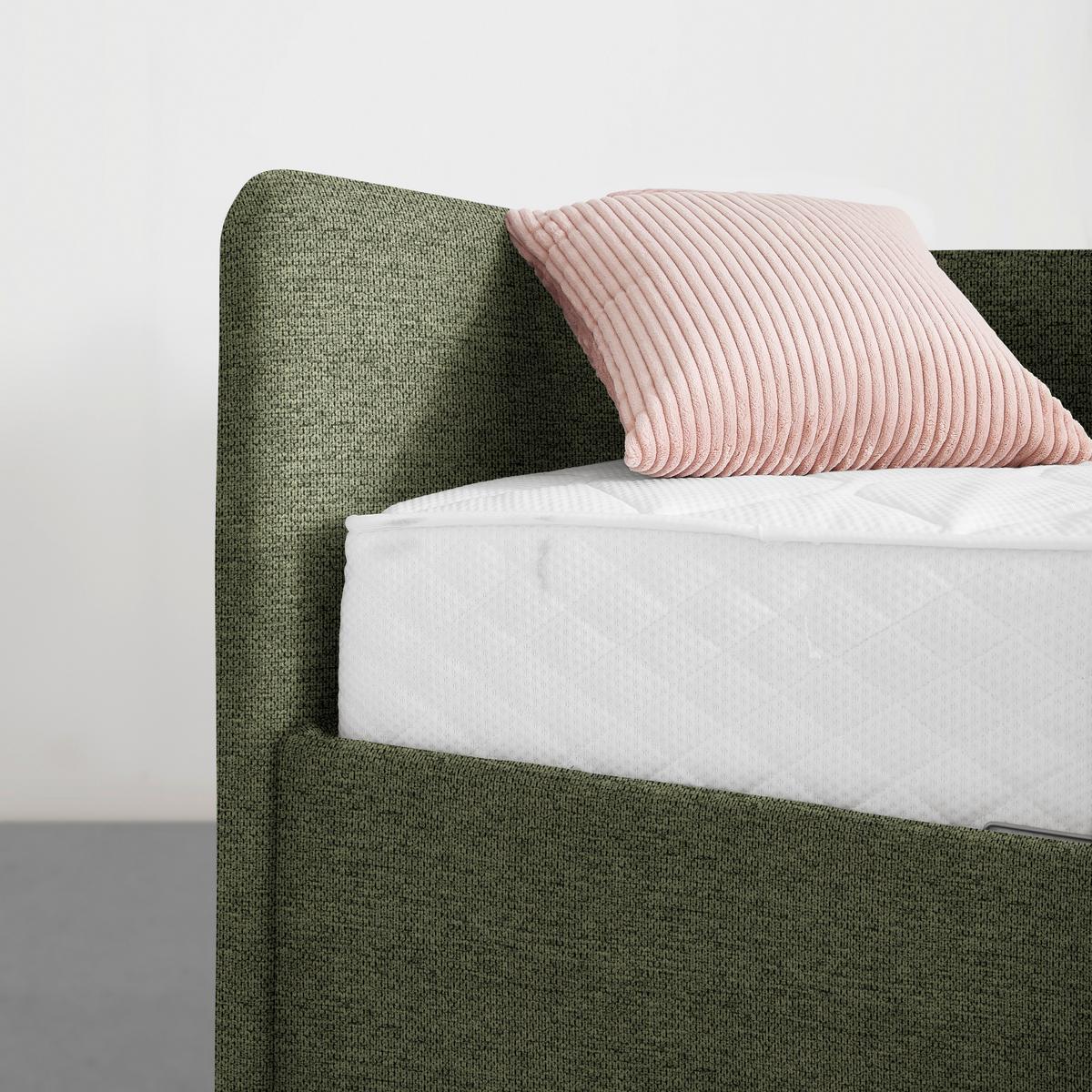 PAT REMI DECOR MASLINIU - culoare natur/măsliniu, Konventionell, lemn/textil (140/200cm) - Mömax