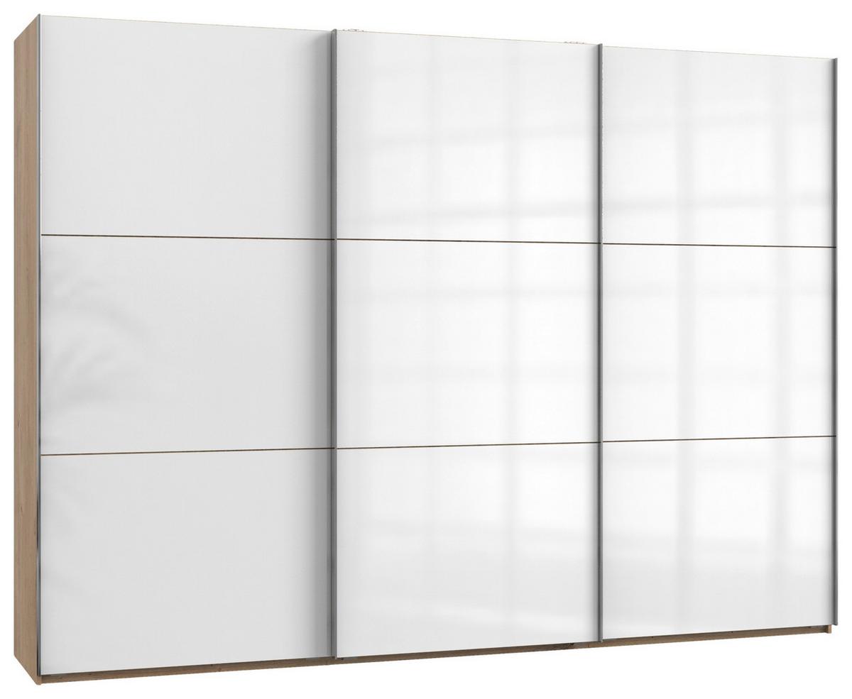 Ormar S Kliznim Vratima Level 36c - bijela/boje hrasta, Moderno, drvni materijal (300/216/65cm) - Modern Living