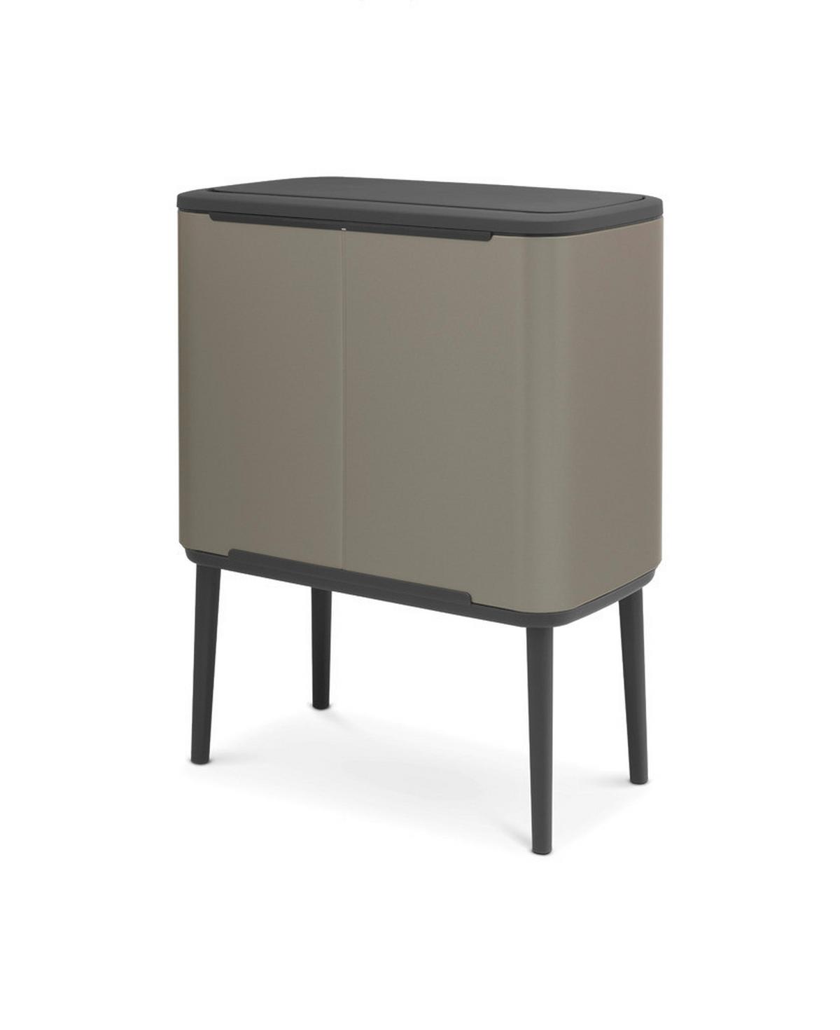 KOSZ NA ODPADY 315787 - czarny/szary, Design, tworzywo sztuczne/metal (/31,5null) - Brabantia