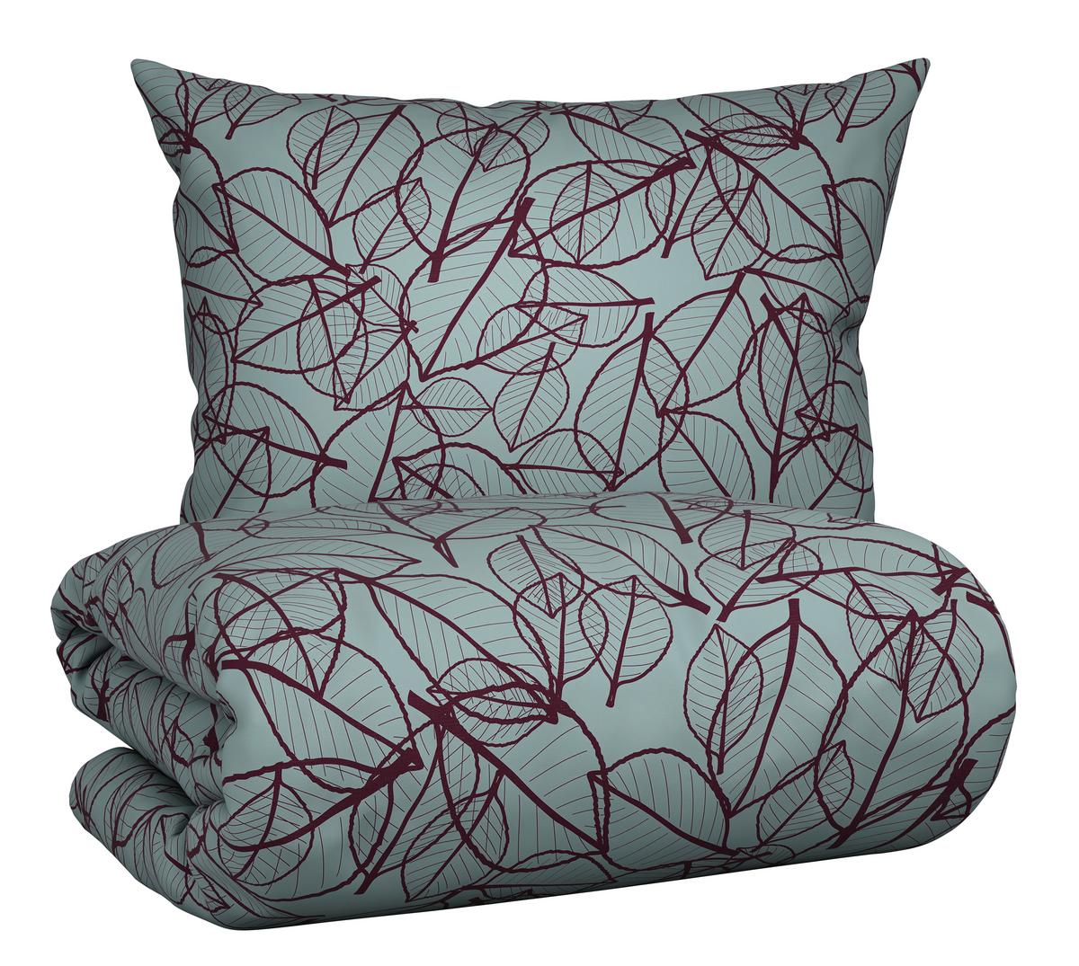 LINGE DE LIT BLÄTTERWALD - Grün, Modern, Textil (160/210cm) - Modern Living