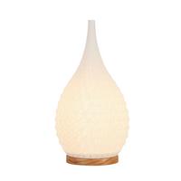 Tischleuchte In Weiss Max. 25 Watt - Weiss/Eichefarben, Modern, Holz/Kunststoff (16,5/31,5cm) - Mömax