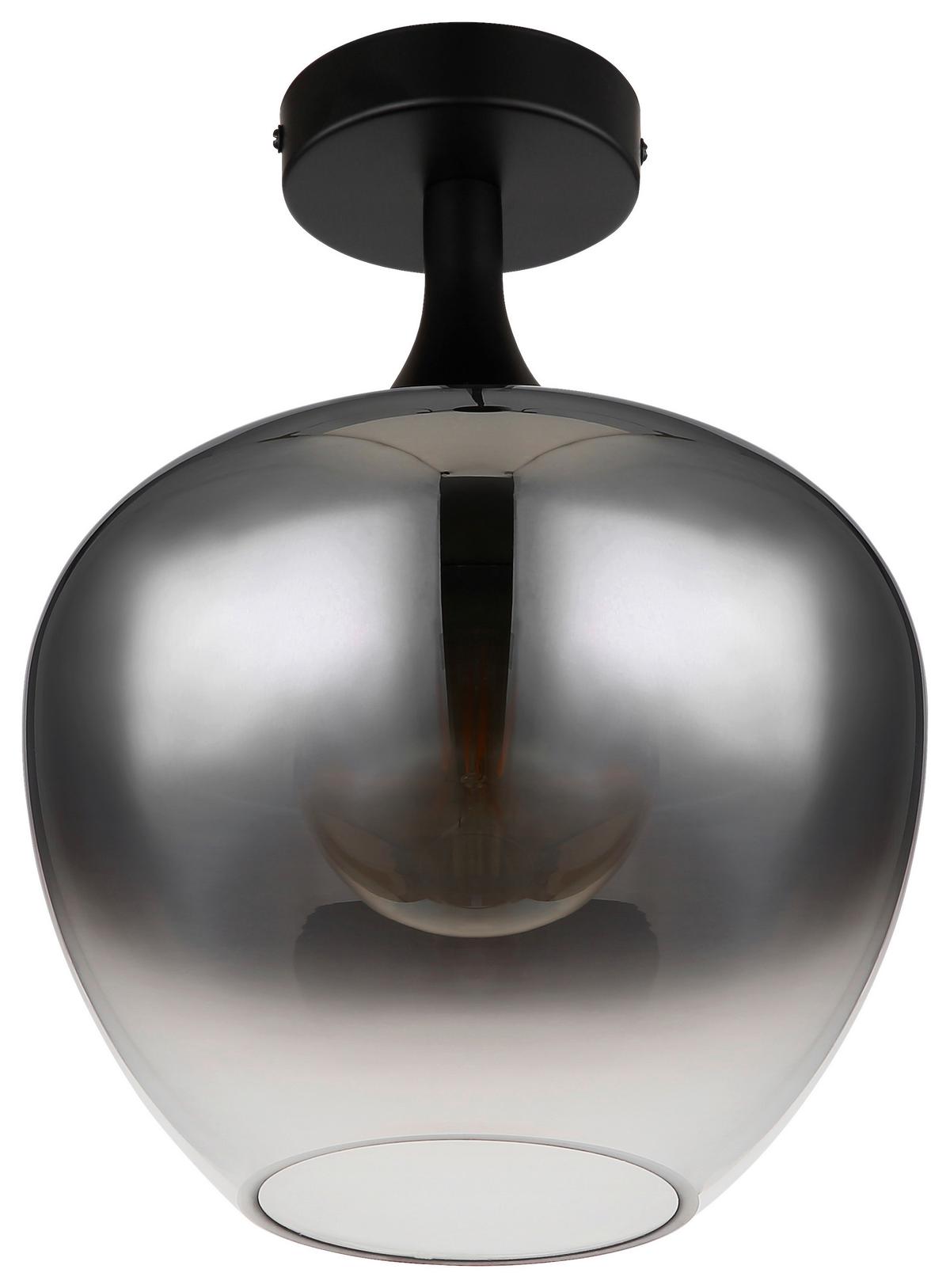 LAMPA SUFITOWA LUISE - czarny, Design, metal/szkło (24/31,5cm) - Collet's Monde