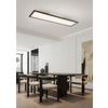 LED-TAKLAMPA JUO - vit/svart, Modern, metall/plast (80/20/6,5cm) - Mömax