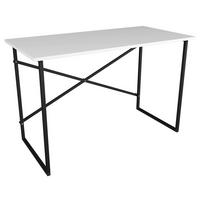 SCHREIBTISCH INSASI - Anthrazit/Schwarz, Design, Holzwerkstoff/Metall (90/50/75cm) - MID.YOU