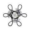 LED-TAKLAMPA KIZ - transparent, Modern, metall/plast (45/19cm) - Modern Living