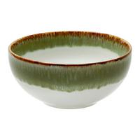Schüssel Cascade Grün - Grün, MODERN, Keramik (17,5 cm/17,5 cm/8 cmcm) - Creatable