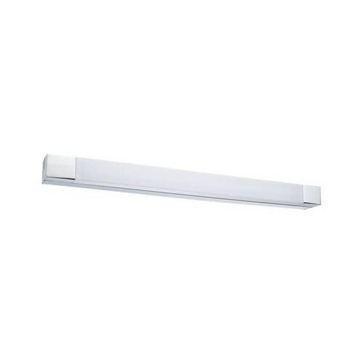 Wandleuchte Quasar Weiß/Chromfarben max. 10,5 W - Chromfarben/Weiß, Basics, Kunststoff/Metall (4,5cm) - Paulmann