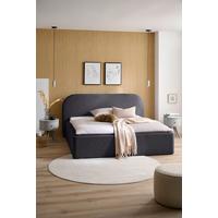 Tapecirani Krevet Bilbao Classic - crna/antracit, Design, tekstil (140/200cm) - Based