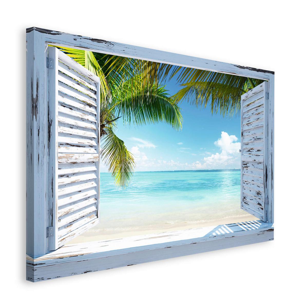 Bild Beach Shutters Multicolor - Multicolor, Basics, Holz/Papier (70/118/2cm) - Reinders!